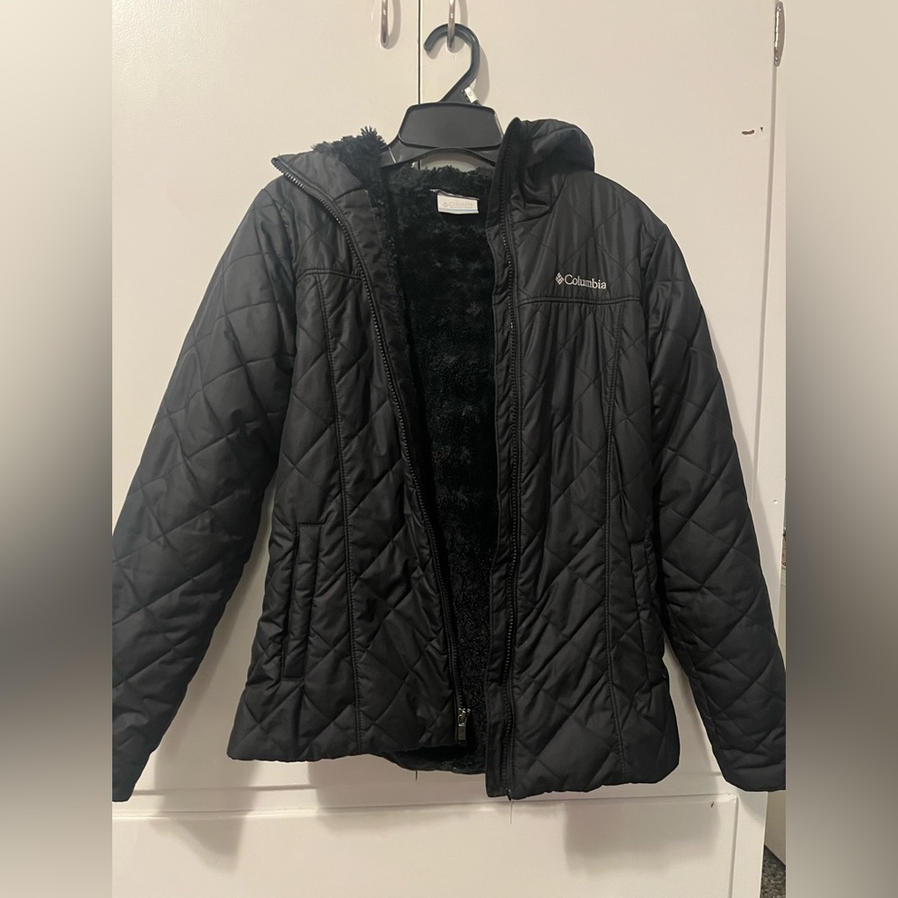 Black Columbia winter coat